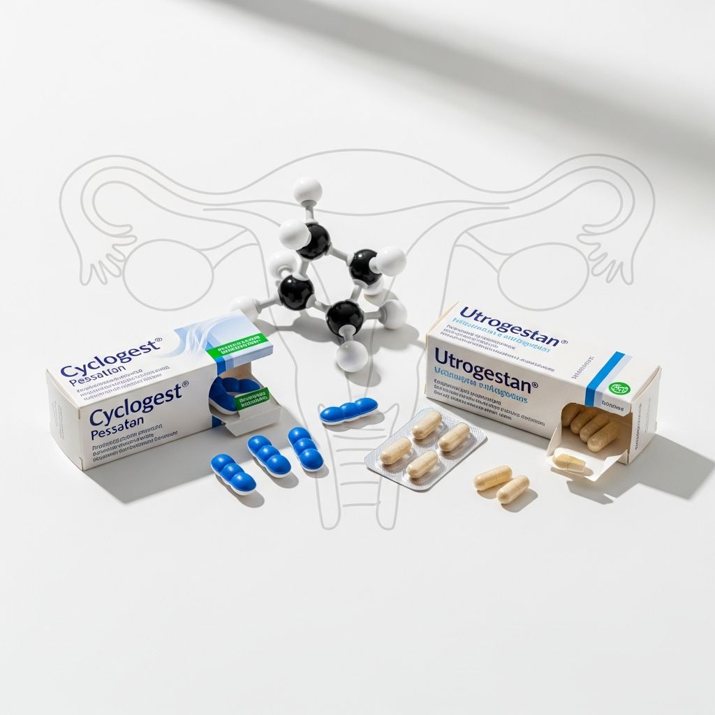 Complete guide to progesterone treatments: understand Cyclogest and Utrogestan formulations.
