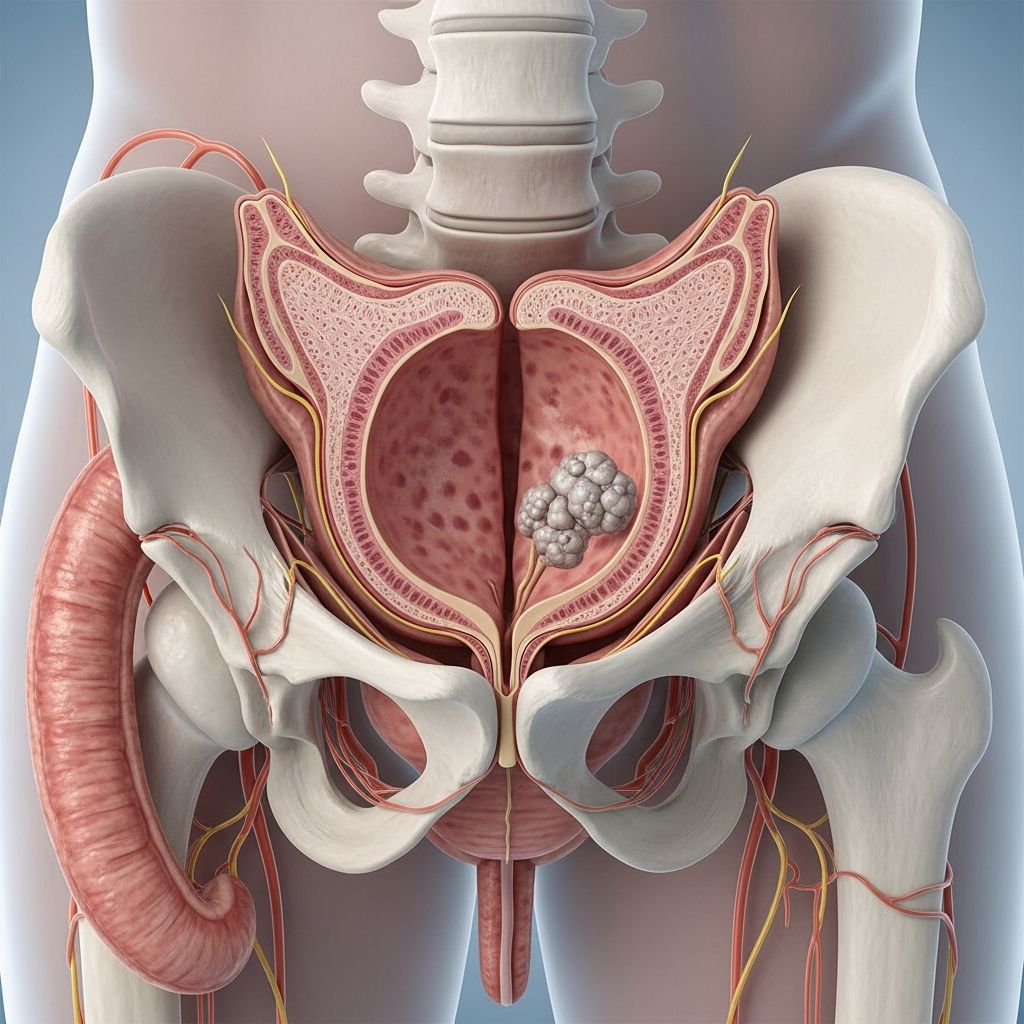 Comprehensive guide to prostate cancer: symptoms, causes, diagnosis, treatment options, and prevention strategies for men.