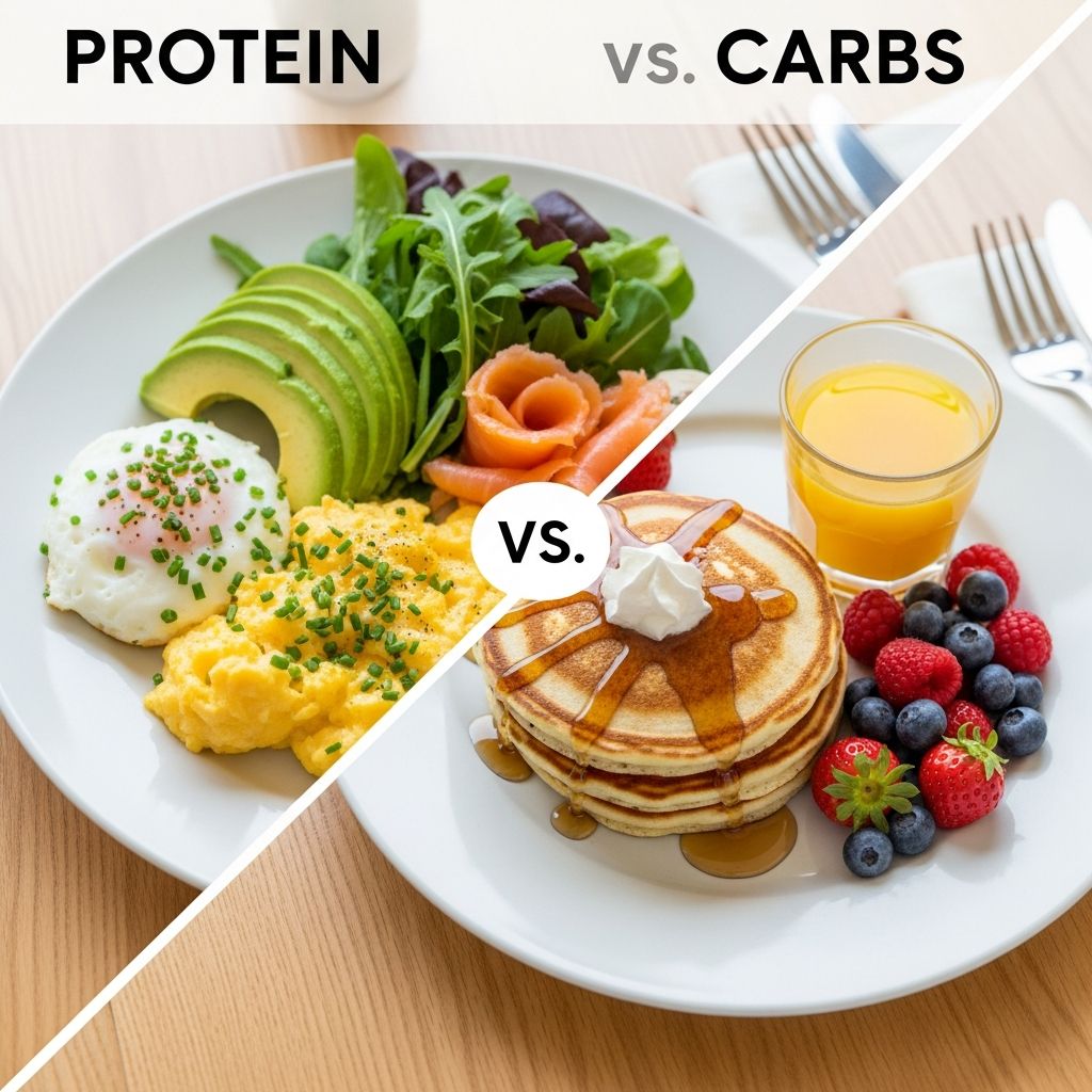Discover why balancing protein and carbs in your breakfast leads to sustained energy, better blood sugar control, and improved health outcomes.