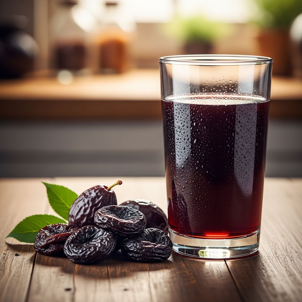 Discover the science-backed benefits of prune juice for digestion, bone health, and overall wellness.