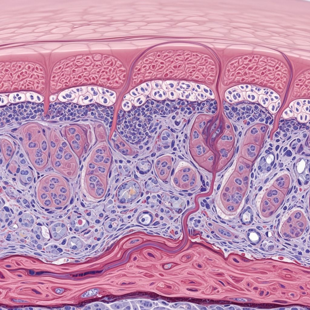 Comprehensive pathology guide to pseudoepitheliomatous keratotic and micaceous balanitis, covering histology, diagnosis, and management.