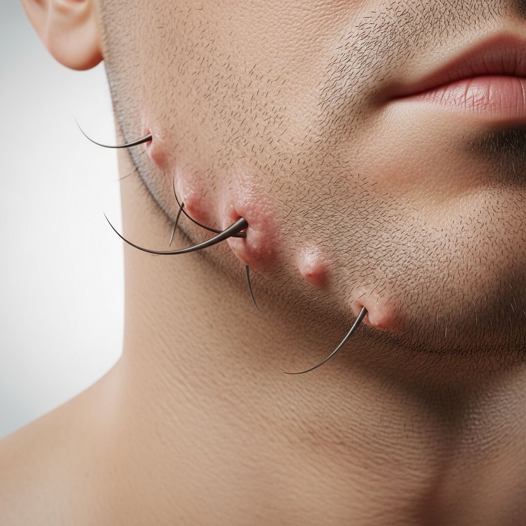Understanding razor bumps: causes, clinical features, diagnosis, and effective treatments for pseudofolliculitis barbae.