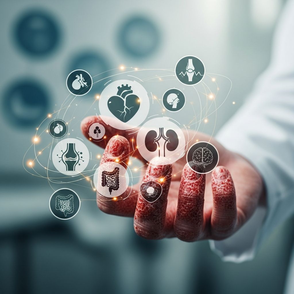 Understand and manage common comorbidities in psoriatic arthritis to improve health outcomes and treatment effectiveness.