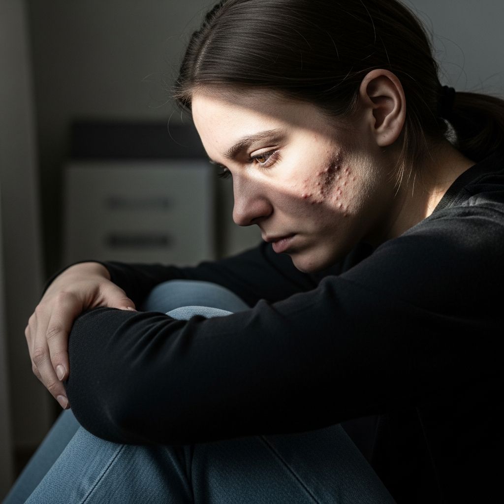 Acne profoundly impacts mental health, causing depression, anxiety, low self-esteem, and social withdrawal regardless of severity.