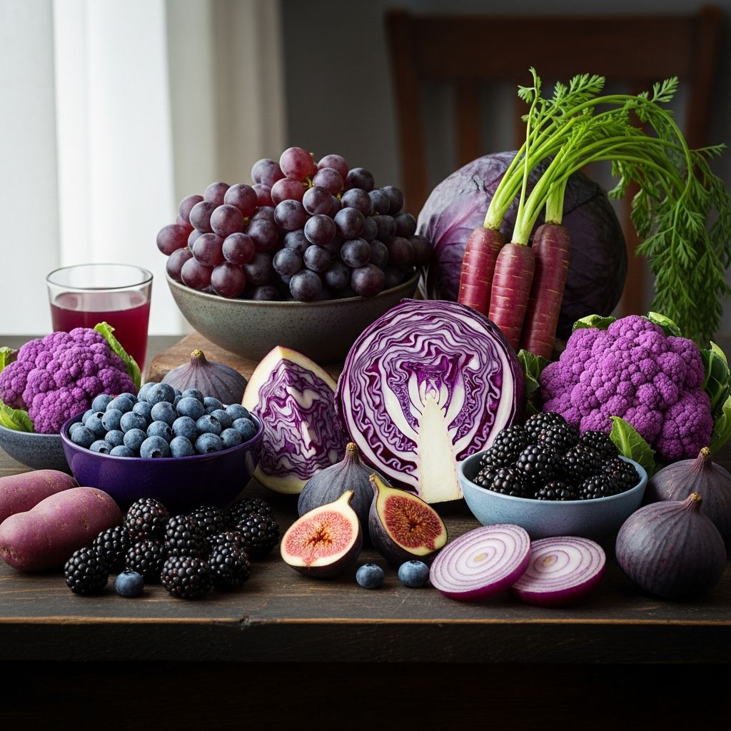 Discover how anthocyanins in purple produce can help prevent type 2 diabetes naturally.