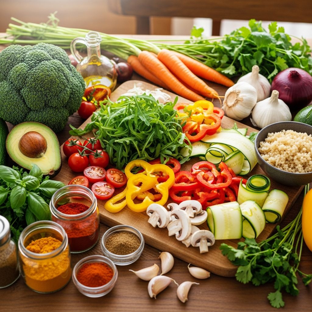 Discover 10 delicious, quick vegetarian recipes ready in 30-40 minutes for healthy weeknight dinners.