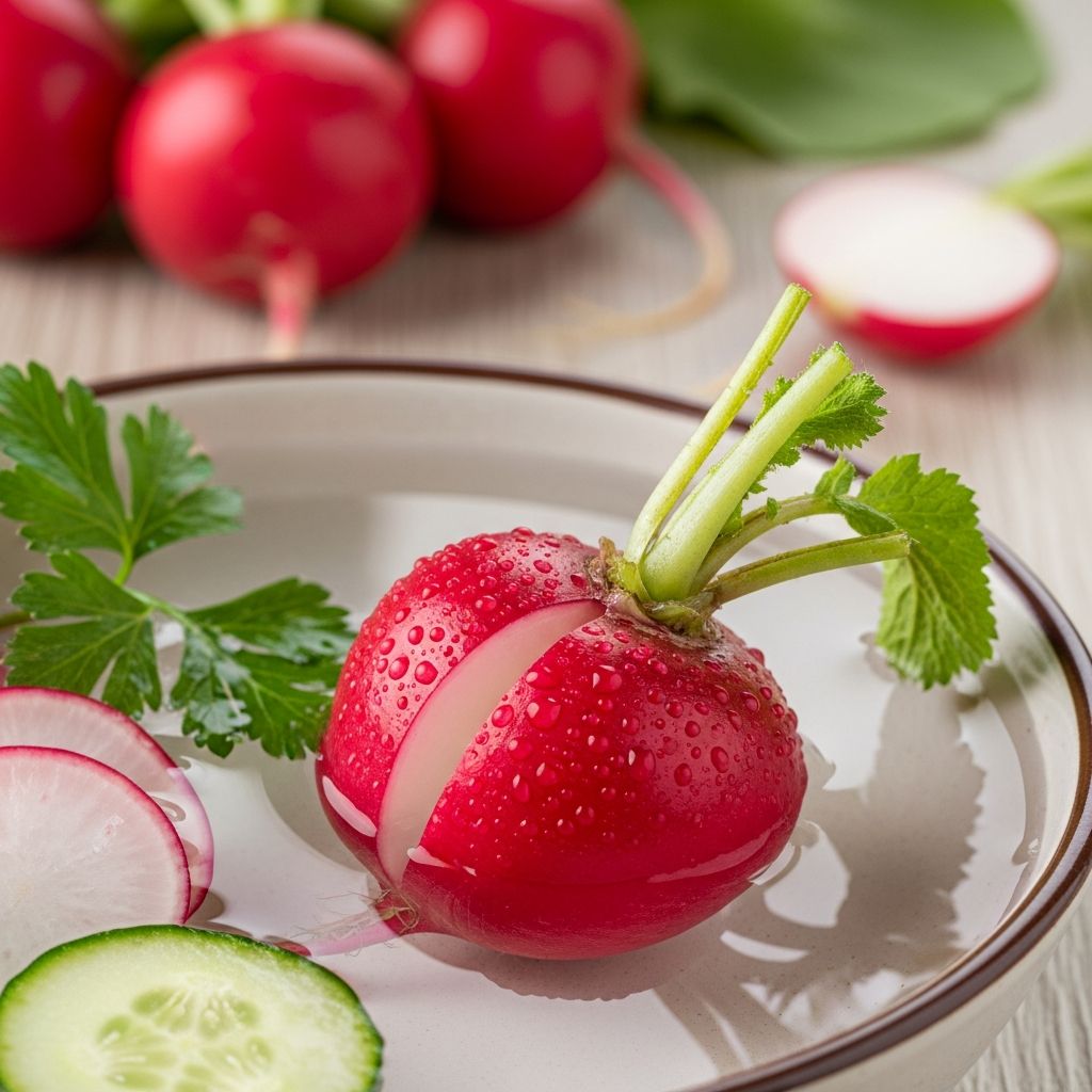 Discover the impressive health benefits of radishes, from heart protection and digestion support to antioxidant power and more.