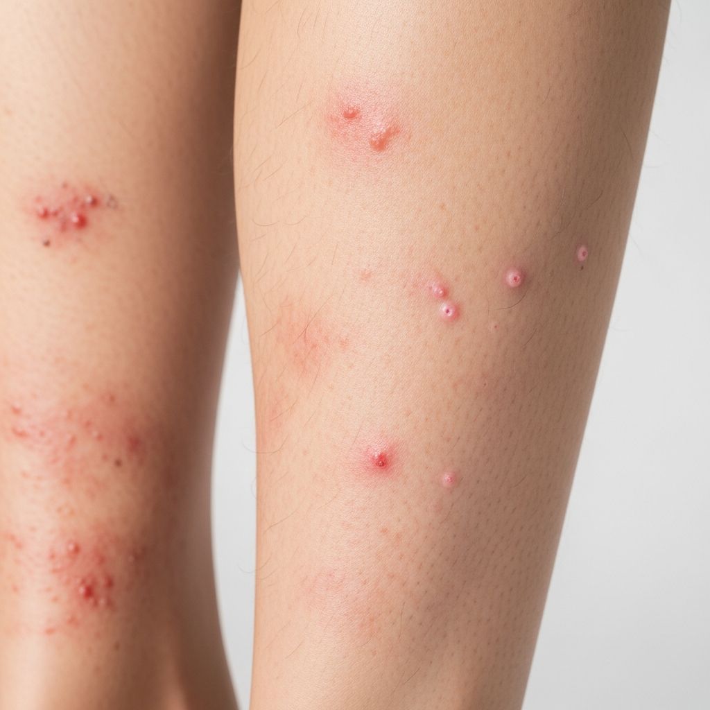 Comprehensive guide to identifying, diagnosing, and managing rashes on the lower legs, from dermatitis to infections and ulcers.