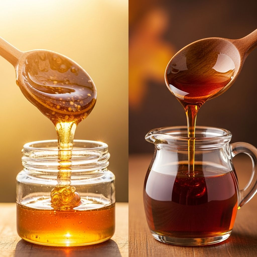 Discover which natural sweetener—raw honey or maple syrup—offers superior nutrition, health benefits, and metabolic effects when compared head-to-head.