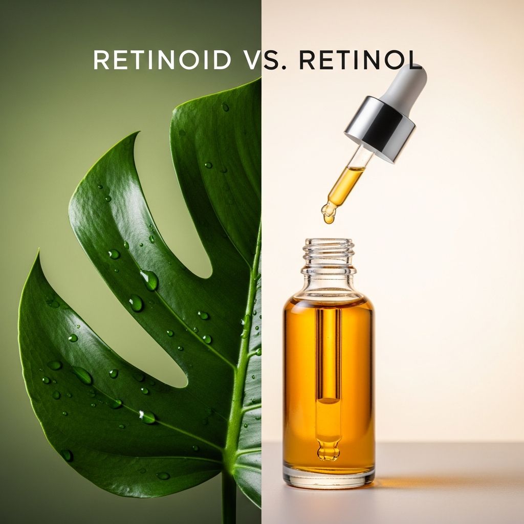 Understand the key differences between retinoids and retinol to choose the best vitamin A derivative for your skin concerns and type.