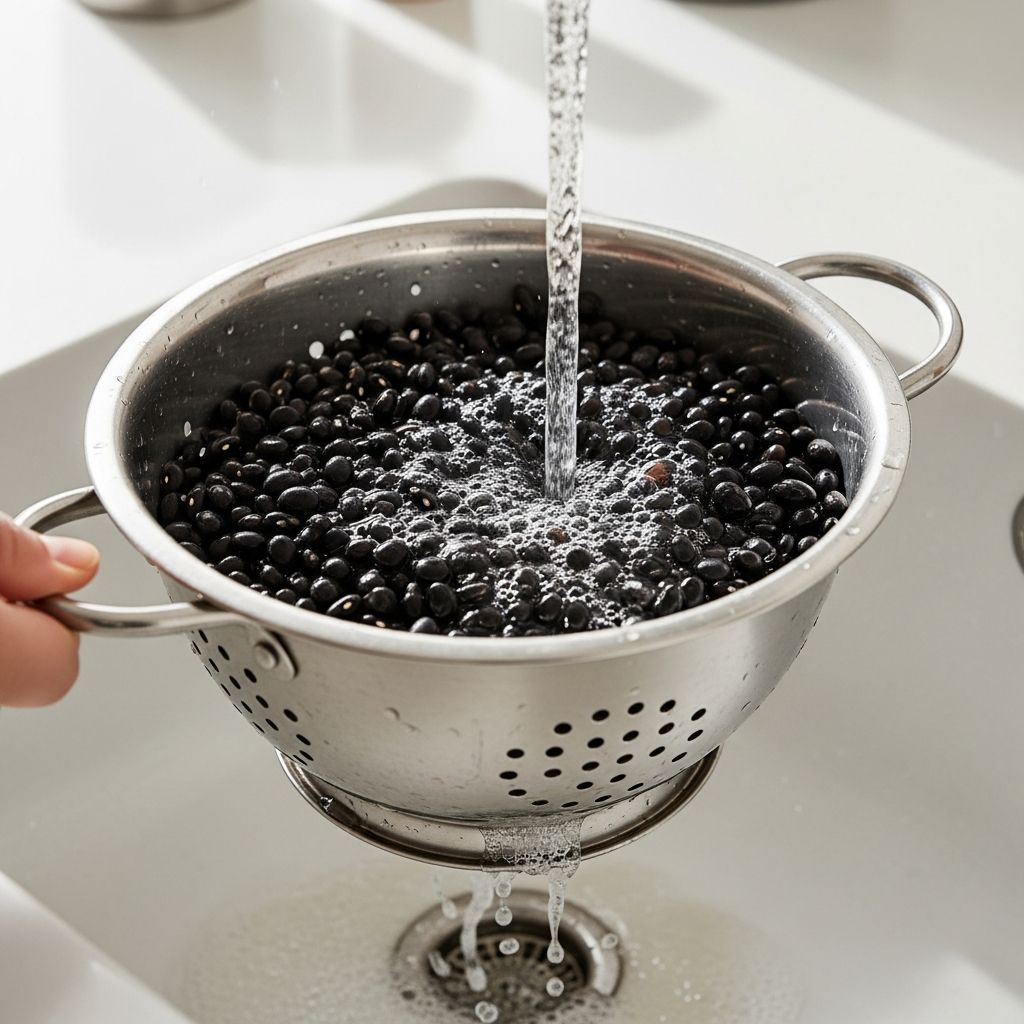 Discover why rinsing canned beans reduces sodium by up to 41% while preserving nutrition for heart-healthy meals.