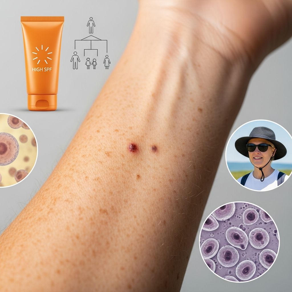 Understand key risk factors for melanoma, BCC, and SCC to enable early detection and prevention through informed skin surveillance.