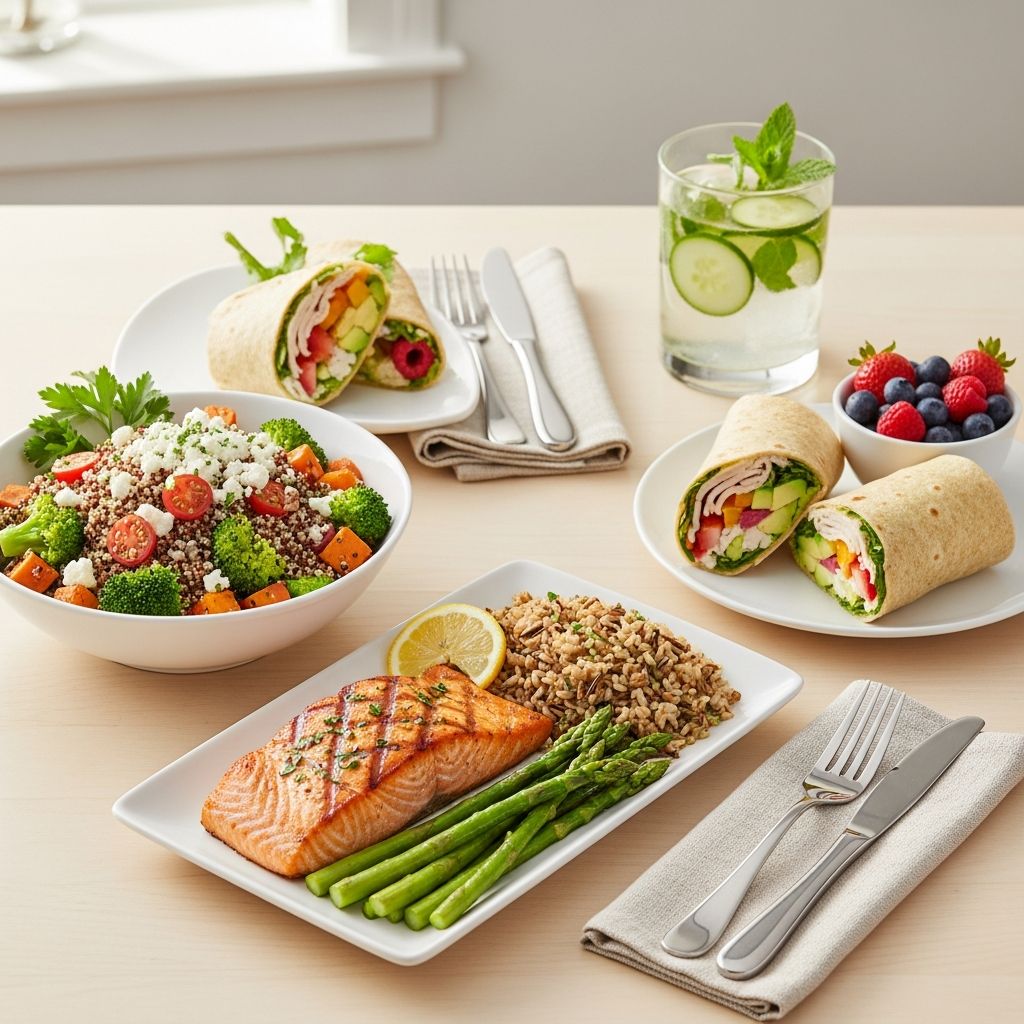 Actor Rob Lowe shares his high-protein, low-carb lunch favorites that keep him fit at 62, from salads to Mexican scrambles.