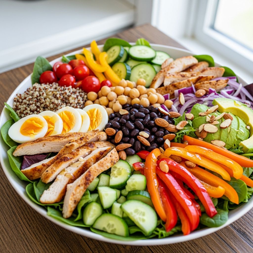 Boost your salads with protein-packed and fiber-rich toppings that satisfy hunger and support lasting fullness all day long.