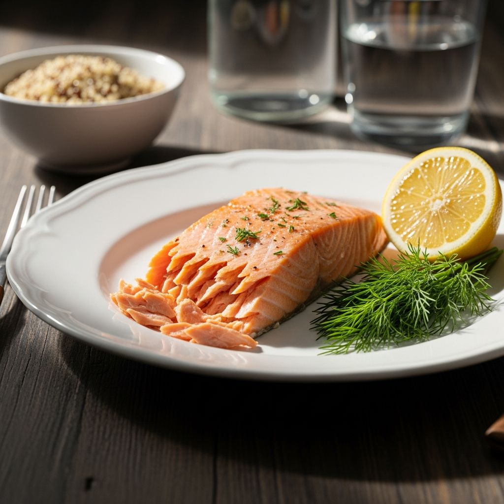 Discover the impressive health benefits of salmon, from heart and brain health to glowing skin and strong immunity.