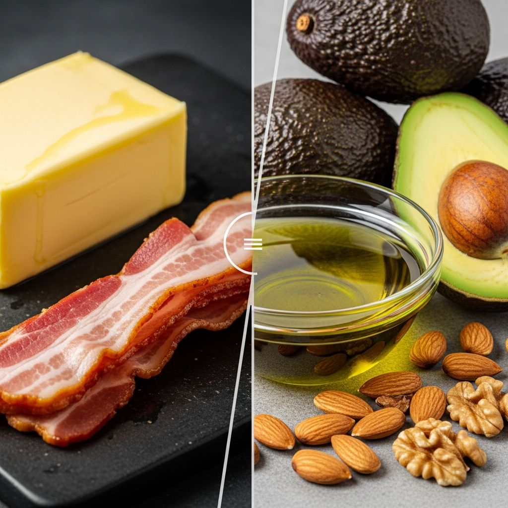 Understand the differences between saturated and unsaturated fats, their health impacts, and how to incorporate healthier options into your diet for better heart health.