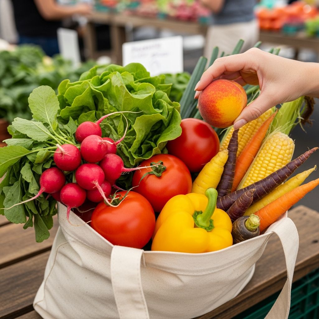 Master the art of farmers market shopping with expert tips for freshness, savings, and discovering local produce.