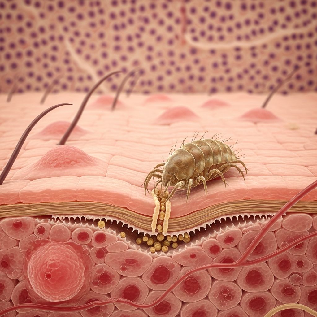 Scabies: Causes, Symptoms, Treatment & Prevention Guide Complete guide to understanding scabies: learn about symptoms, transmission, diagnosis, and effective treatment options.