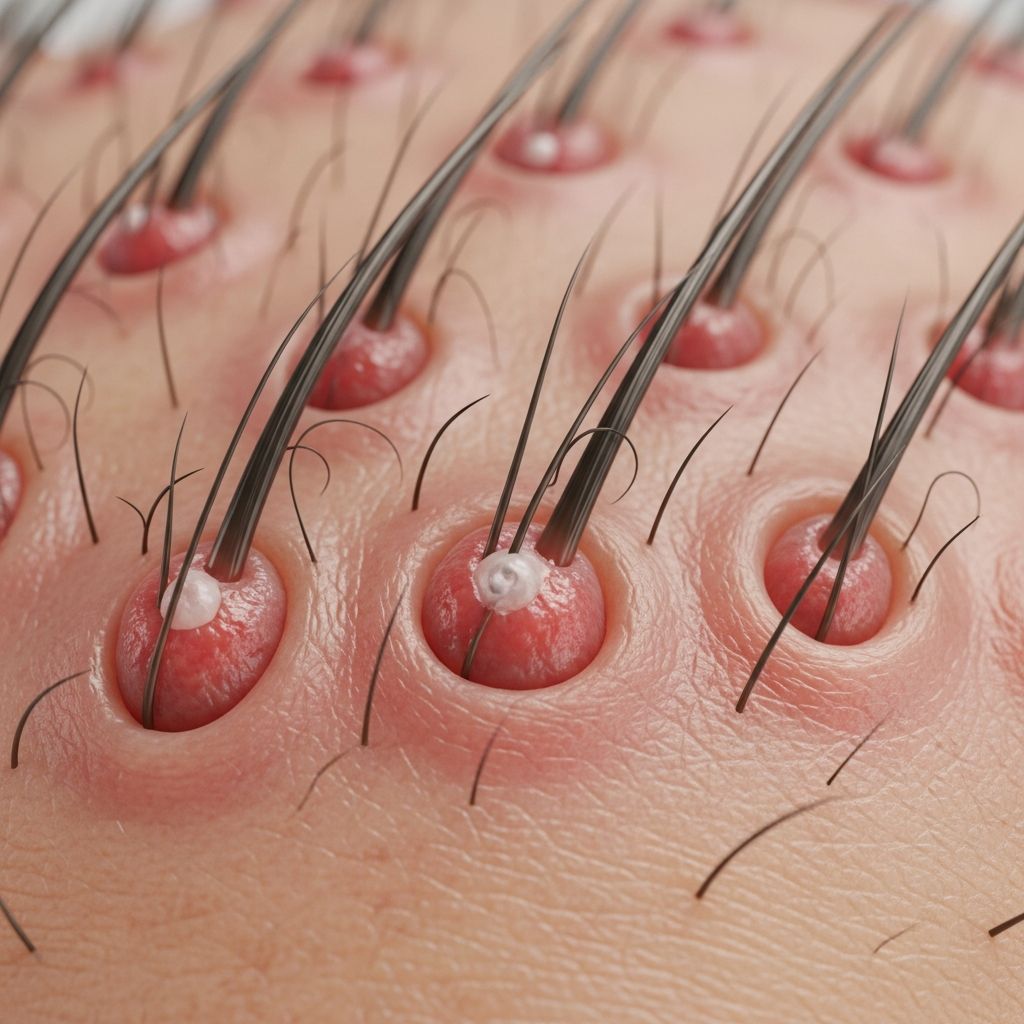 Inflammation of scalp hair follicles: symptoms, causes, diagnosis, and effective treatments explained.
