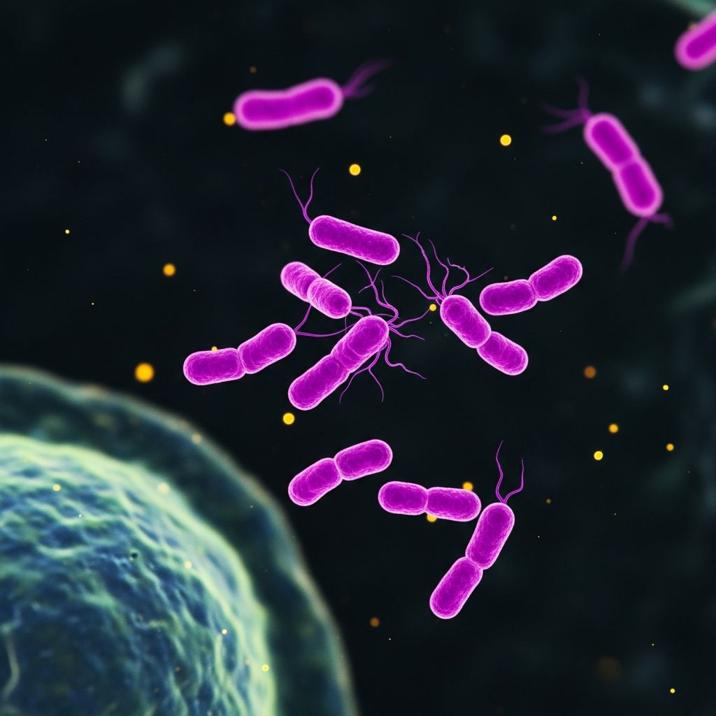 Acute febrile illness from chigger bites: symptoms, eschar, rash, complications, doxycycline treatment, and prevention strategies.