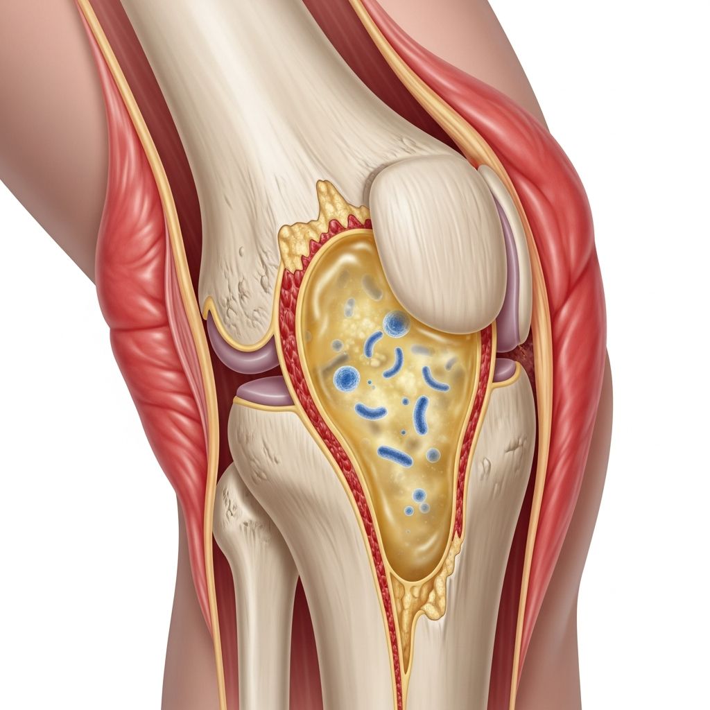 Understand septic arthritis: causes, symptoms, diagnosis, urgent treatment to prevent joint damage and complications.