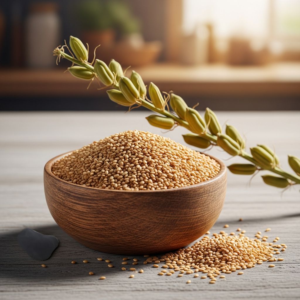 Discover the impressive health benefits of sesame seeds, from heart health to antioxidant protection and more.