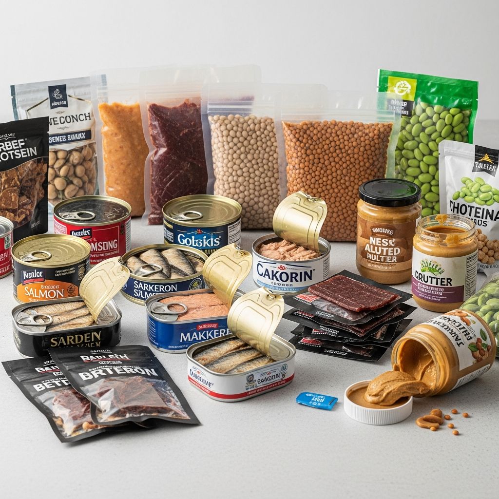 Stock your pantry with these long-lasting protein sources to stay fueled during emergencies, travel or busy weeks without refrigeration.