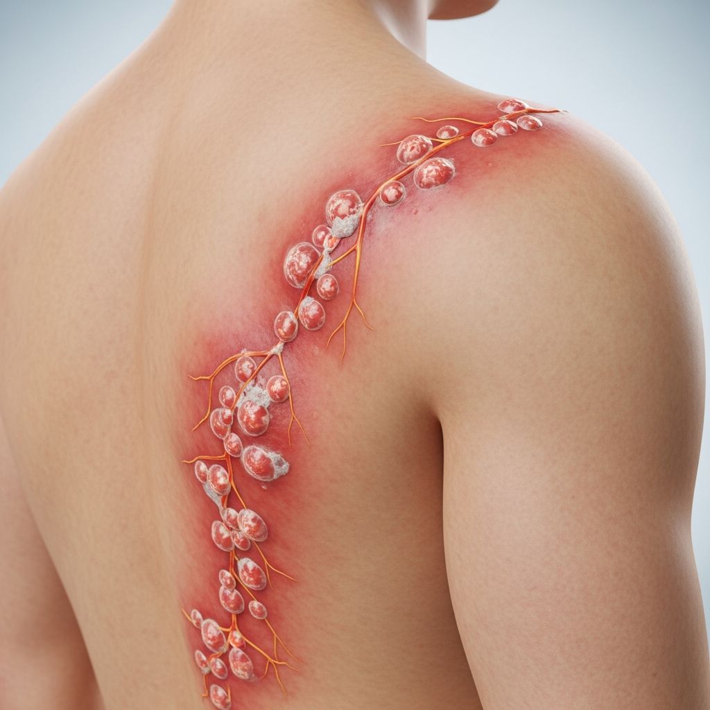 Understand shingles symptoms, causes, treatment, prevention, and complications from this painful rash caused by the chickenpox virus reactivation.