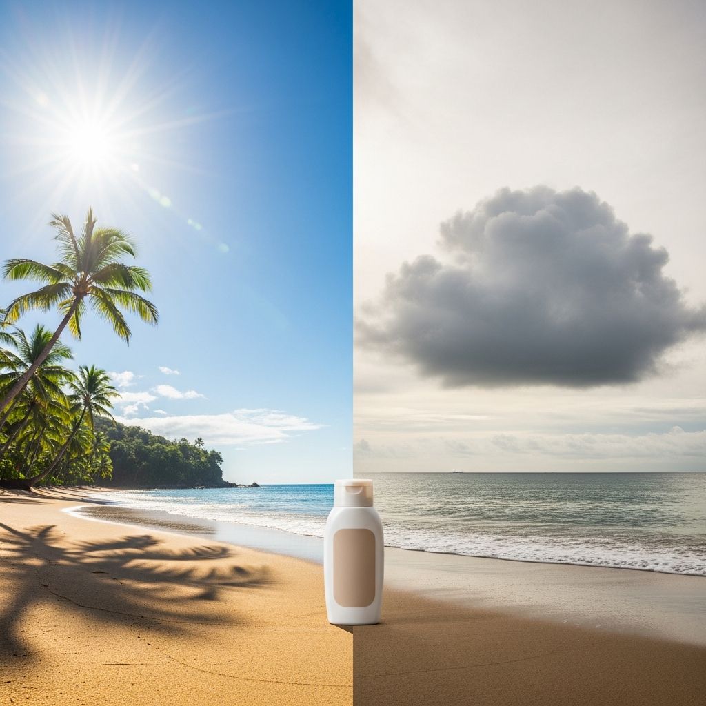 UV rays penetrate clouds and cause skin damage even on overcast days. Learn why sunscreen is essential daily for skin cancer prevention.