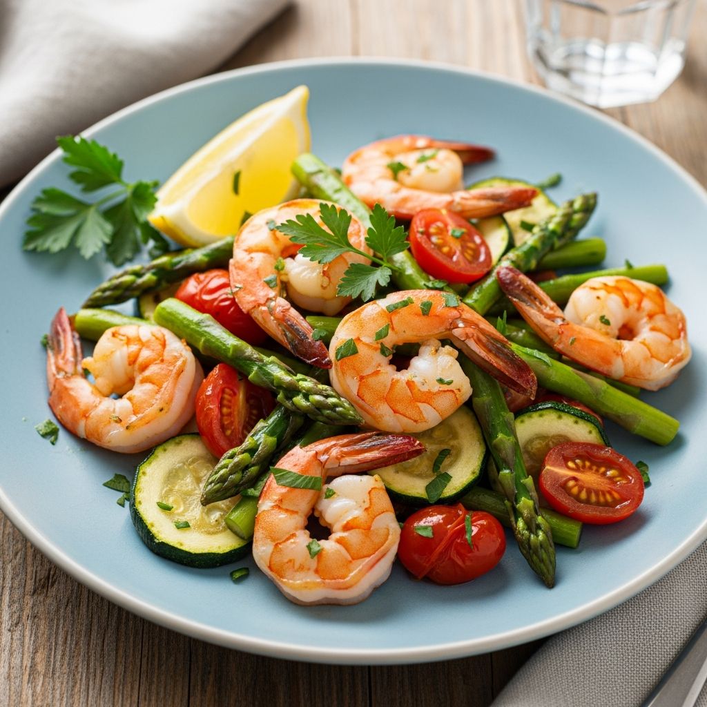 Delicious, low-calorie shrimp dinners that support weight loss with high protein, veggies, and under 500 calories per serving.