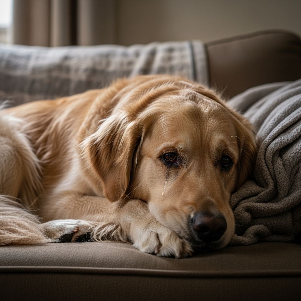 Learn to spot subtle signs of stress and sadness in dogs, from body language to behavior changes, and how to help your furry friend feel better.
