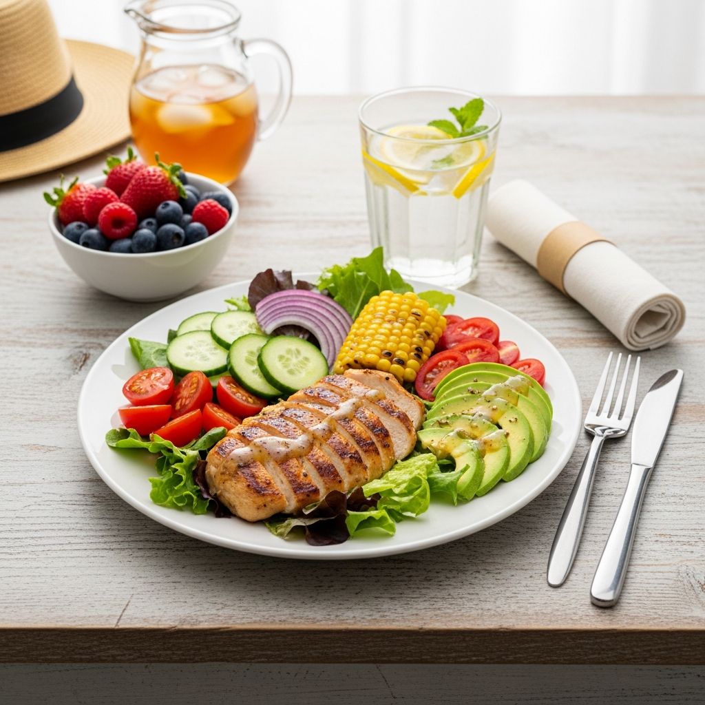 Lose weight effortlessly this summer with our simple 30-day meal plan featuring fresh, seasonal ingredients and delicious recipes under 1,500 calories daily.