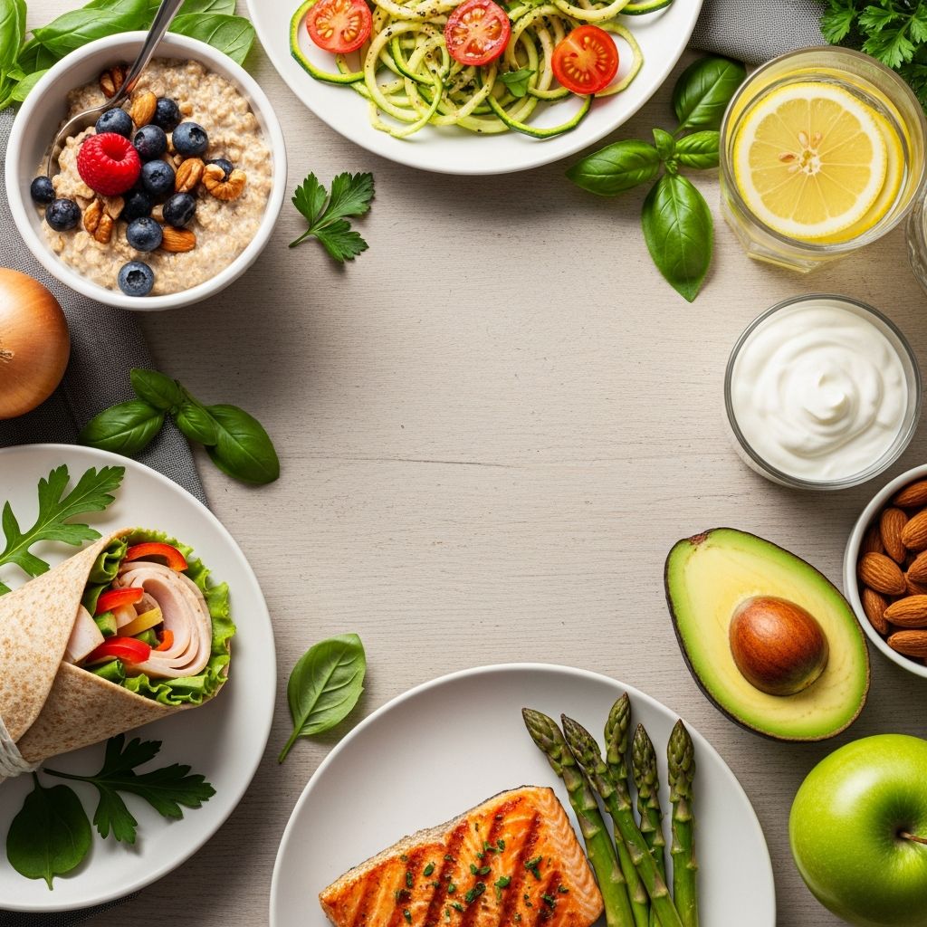 Ease into GLP-1 medications with this beginner-friendly 7-day meal plan featuring high-protein, high-fiber meals to minimize side effects.
