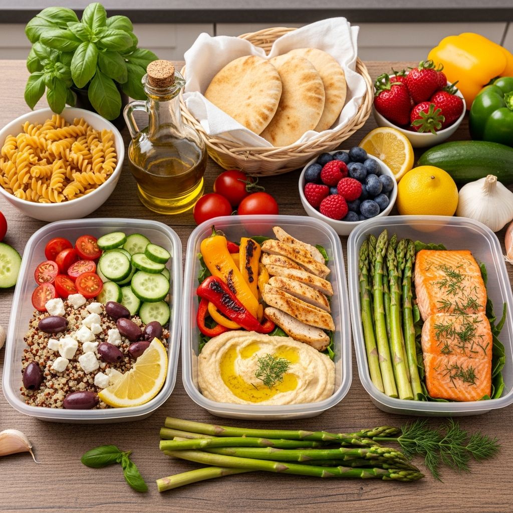 Discover easy, flavorful Mediterranean diet meal prep recipes to simplify healthy eating all week long with fresh ingredients and minimal effort.