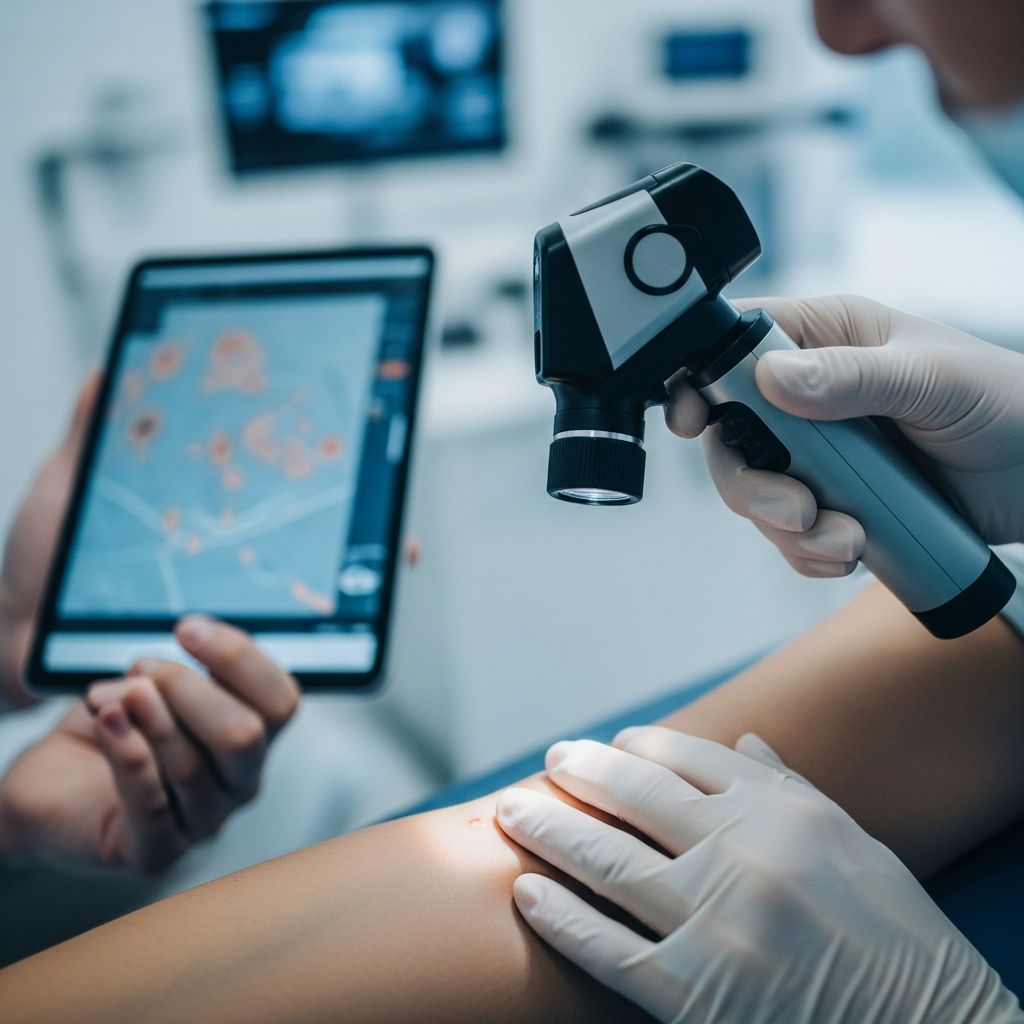 Master skin cancer detection using tactile methods, cutting-edge AI devices like DermaSensor, and strong patient-provider teamwork for early intervention.
