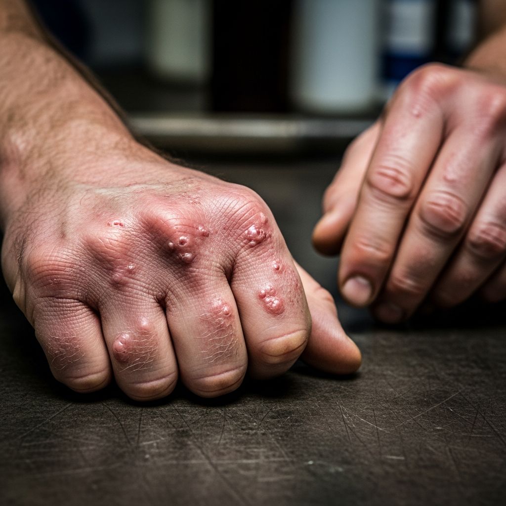 Understanding occupational skin diseases and protection strategies for chemical workers.