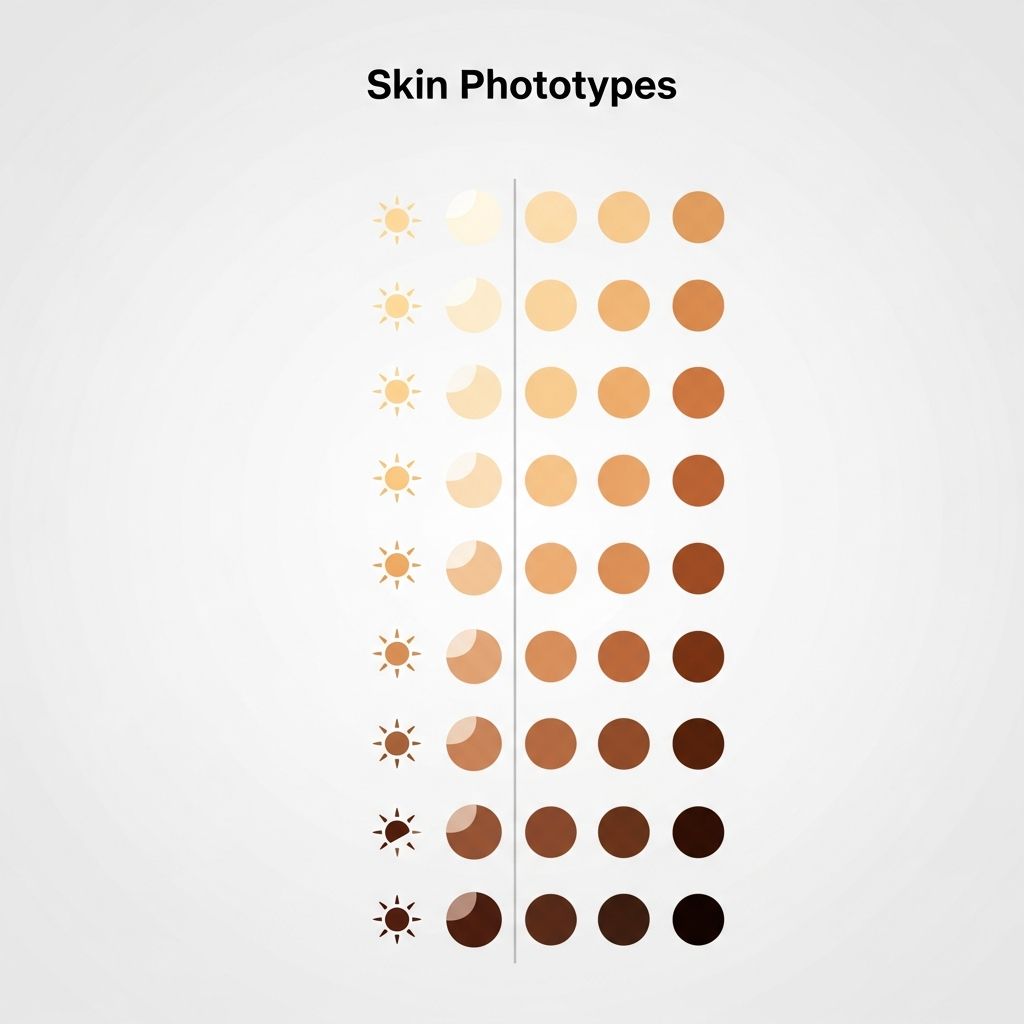 Understanding Fitzpatrick skin phototypes: Classify your skin's UV response for better sun protection and dermatological care.