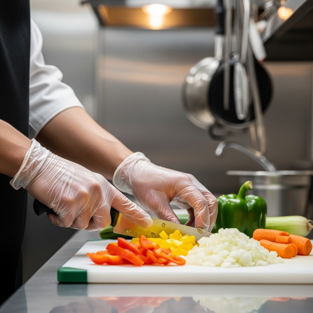 Comprehensive guide to occupational skin disorders affecting chefs, cooks, and food handlers in the catering sector.