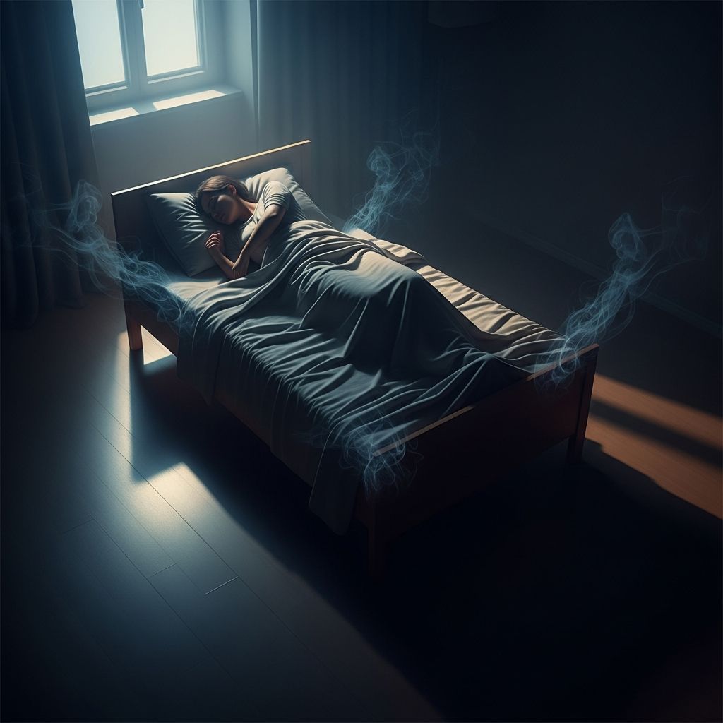 Understand sleep paralysis: symptoms, causes, treatments, and how to break free from terrifying episodes of temporary paralysis.