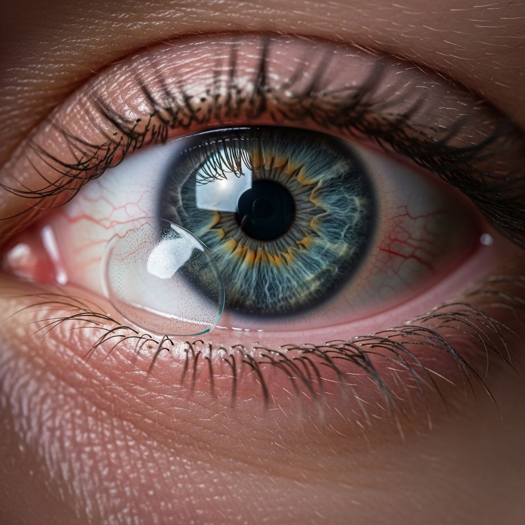 Discover the serious health risks of sleeping in contact lenses and how to protect your eye health.