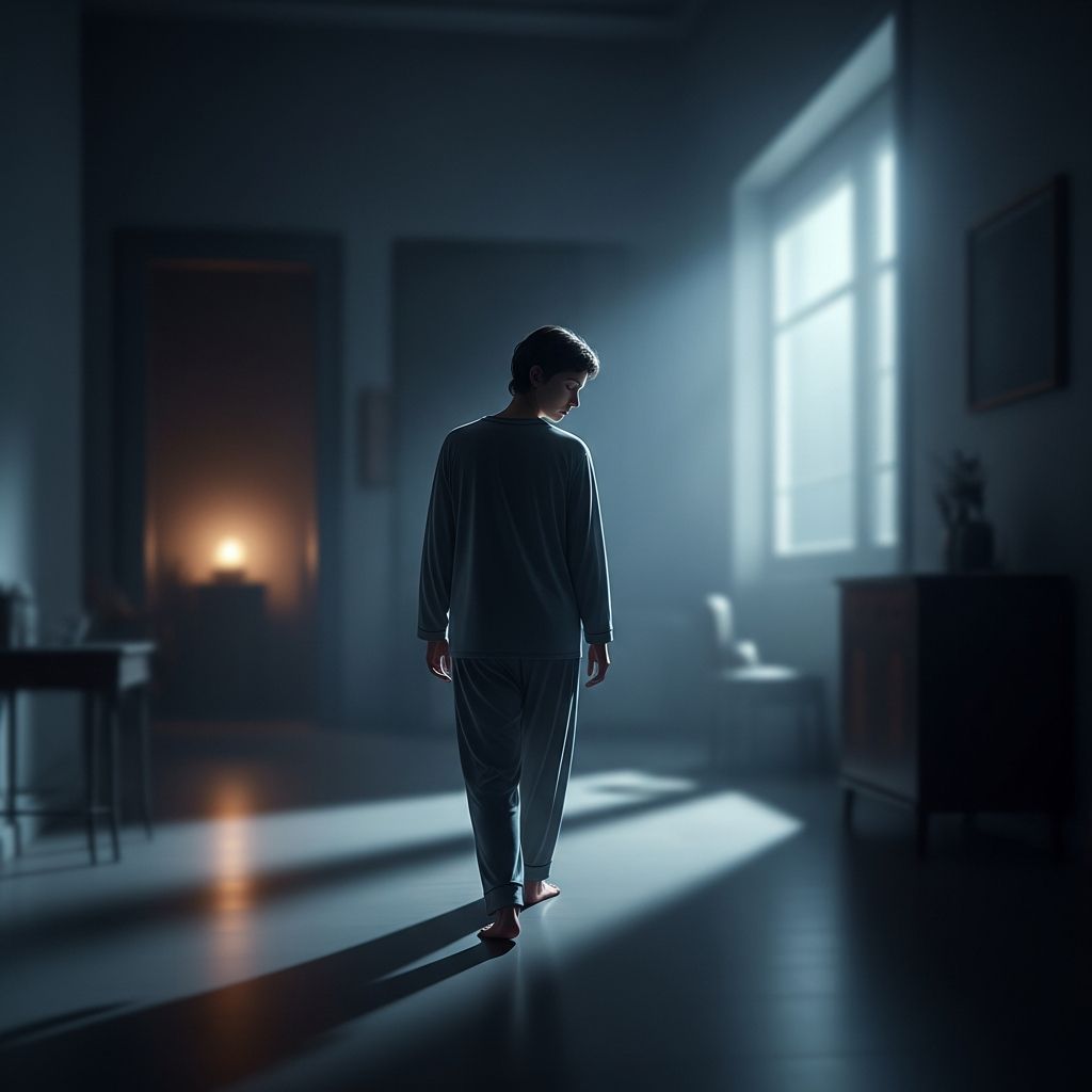 Understand sleepwalking: causes, symptoms, safety tips, and treatments for this common parasomnia affecting children and adults.