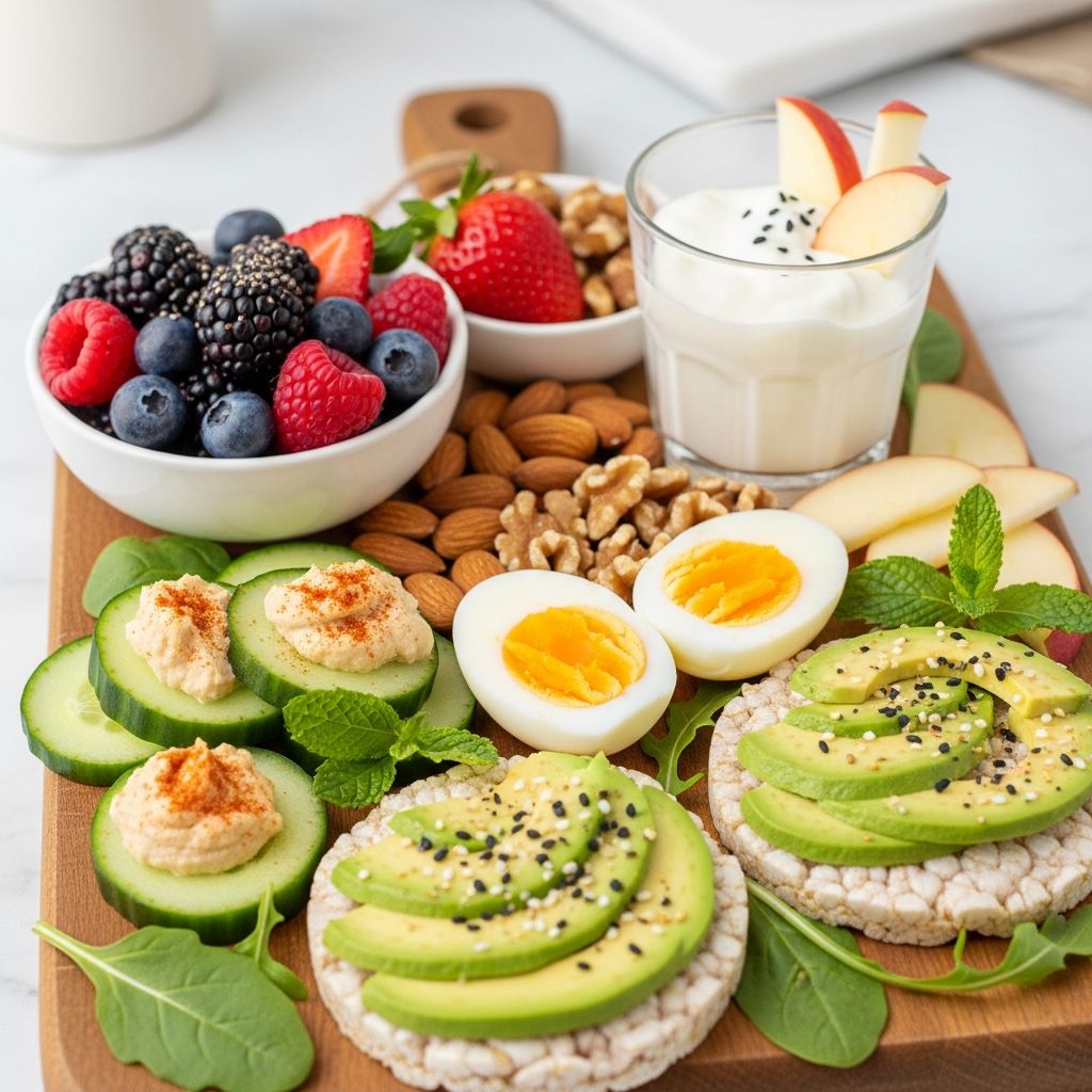 Delicious, blood sugar-friendly snacks that help manage insulin resistance with fiber, protein & healthy fats.