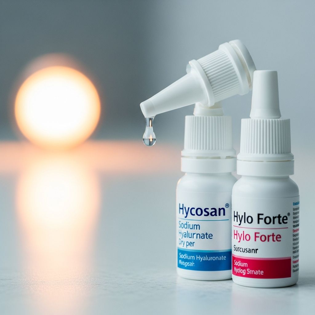 Complete guide to sodium hyaluronate eye drops for dry eye relief and treatment.
