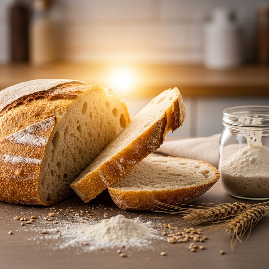 Discover how sourdough bread impacts digestion, blood sugar, gut health, and more compared to regular bread.