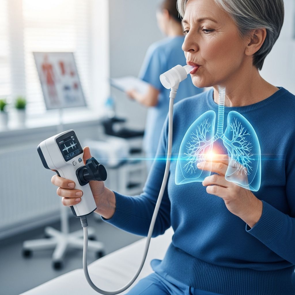 Complete guide to spirometry testing: how it diagnoses COPD and measures lung function.