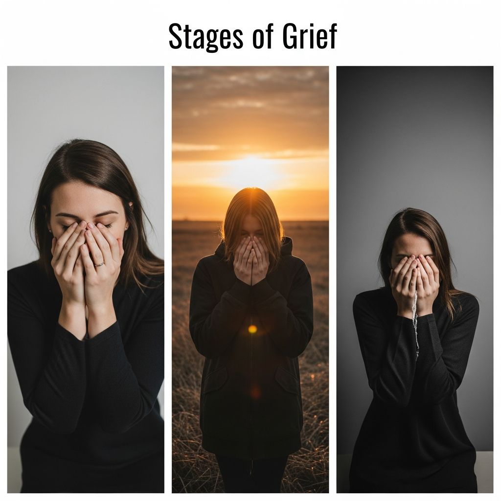 Understand the five stages of grief—denial, anger, bargaining, depression, acceptance—and how to navigate them for healing.