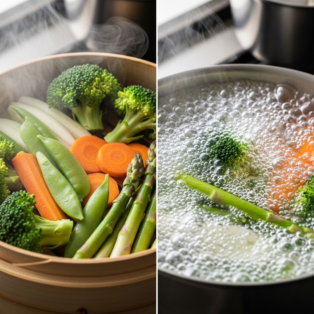 Discover why steaming vegetables beats boiling for maximum nutrient retention, flavor, and health benefits in your daily meals.