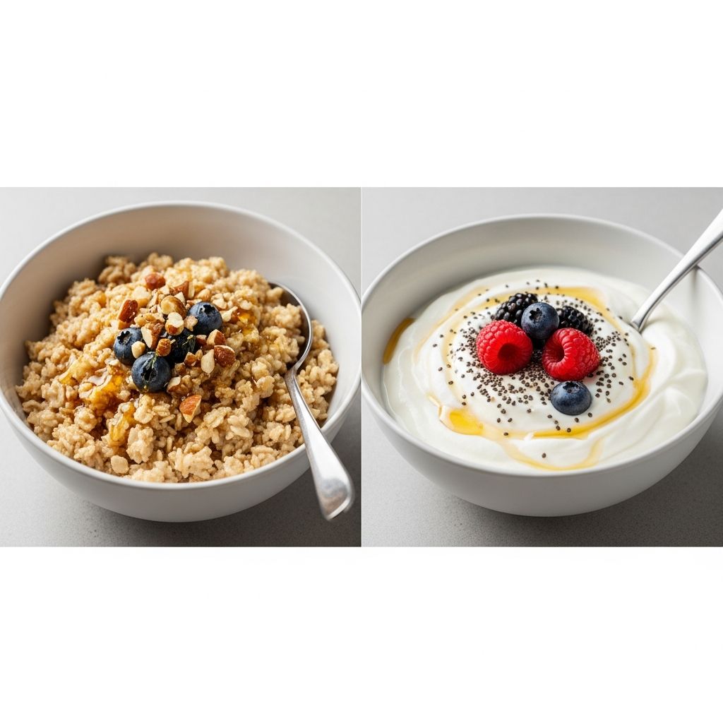 Discover which breakfast powerhouse—steel-cut oats or Greek yogurt—delivers more protein, satiety, and nutrition for your morning meal.