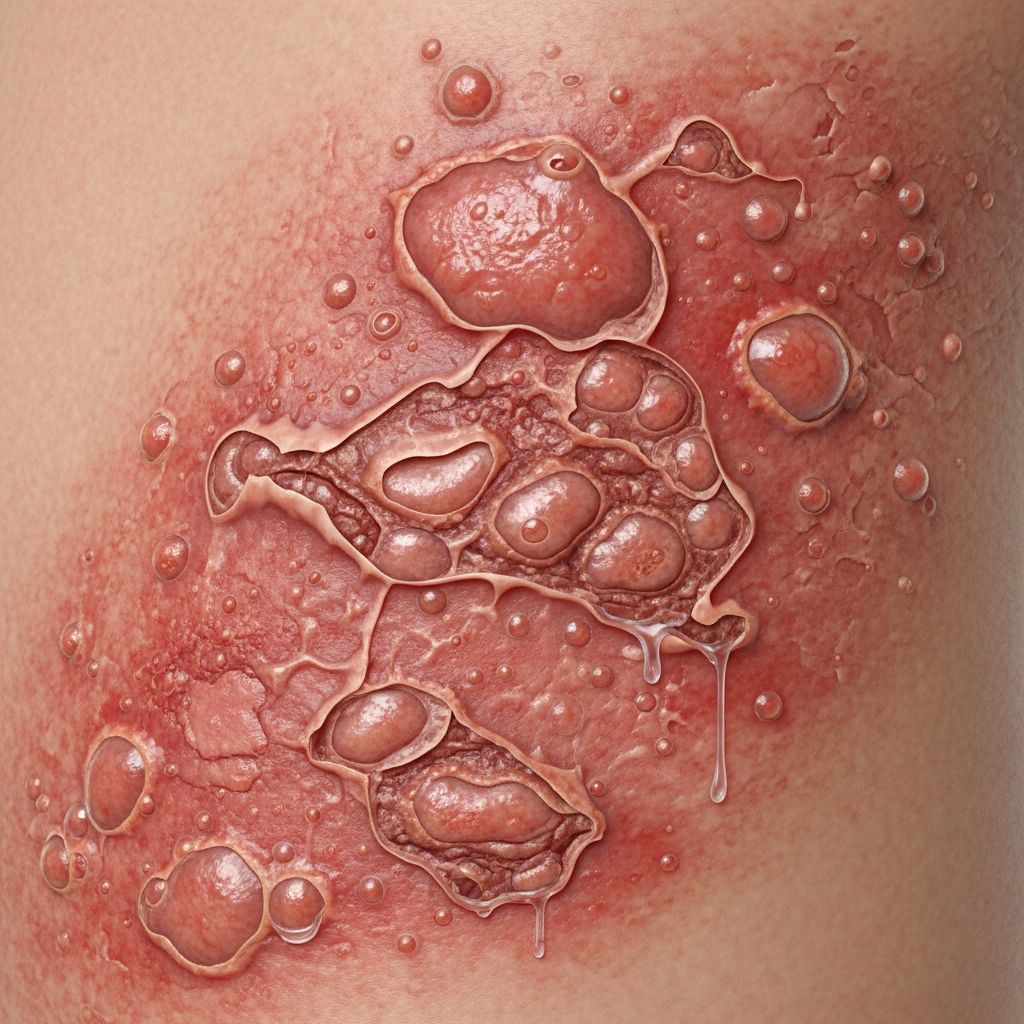 Rare but life-threatening skin reactions caused by medications, requiring urgent withdrawal and intensive supportive care.