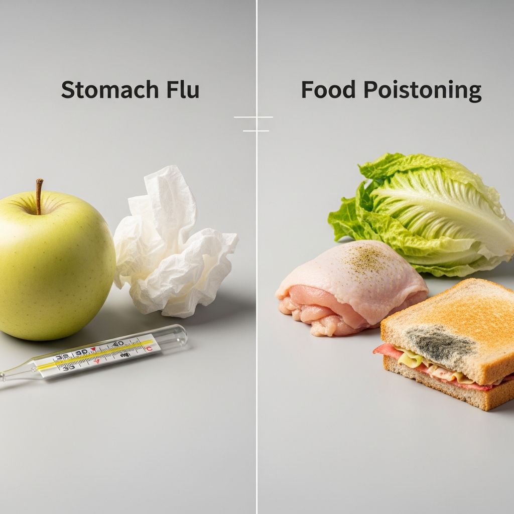 Learn how to distinguish stomach flu from food poisoning and when to seek medical care.